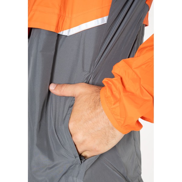 JACKET  RUNNING MEN NARANJA