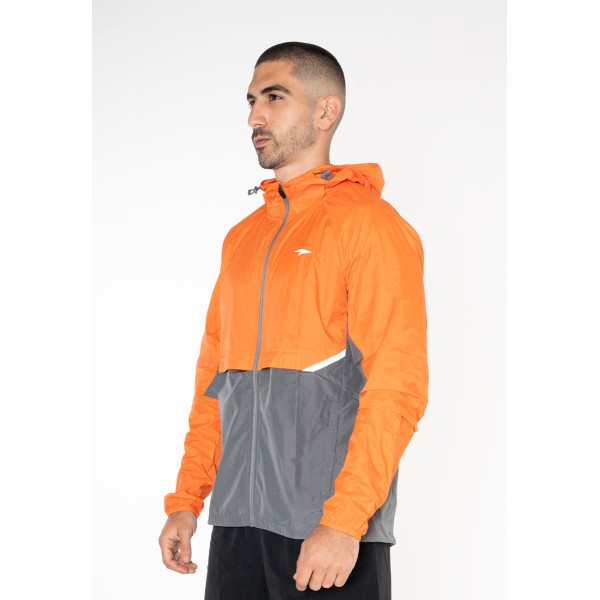 JACKET  RUNNING MEN NARANJA