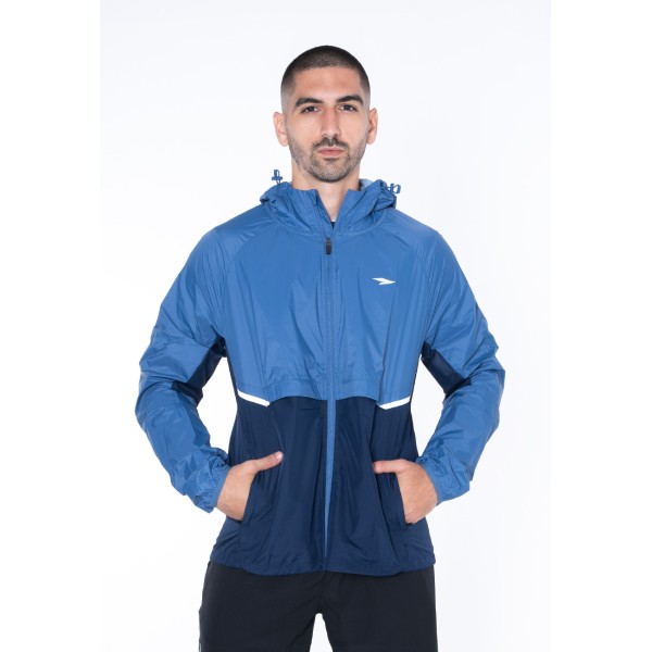 JACKET  RUNNING MEN AZUL