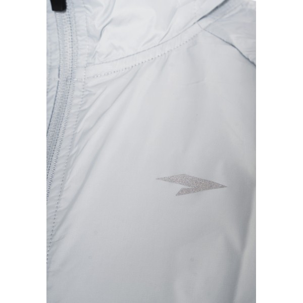 JACKET RUNNING WOMEN GRIS