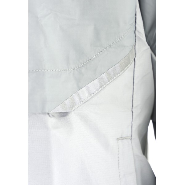 JACKET RUNNING WOMEN GRIS